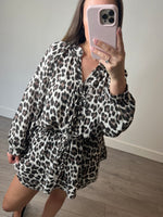 Leopard Print Playsuit